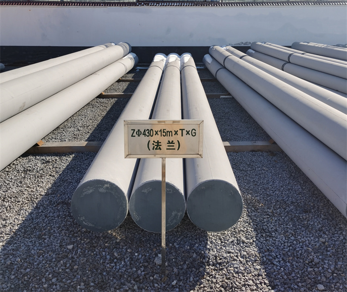 东明430×15米×T×G砼电力电杆